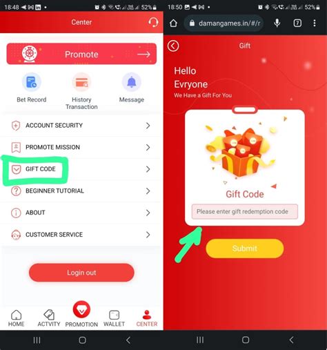 damancasino gift code